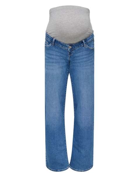 Only Maternity - Jean ample - Bleu moyen - view 1