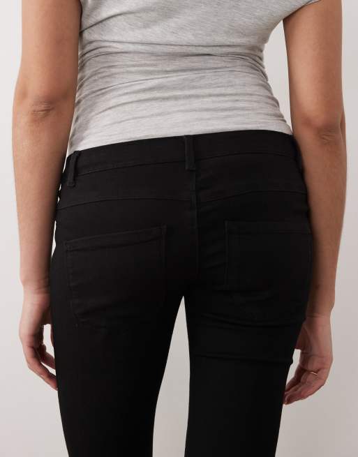 Only Maternity - Jean évasé effet push-up - Noir, 5 de 5