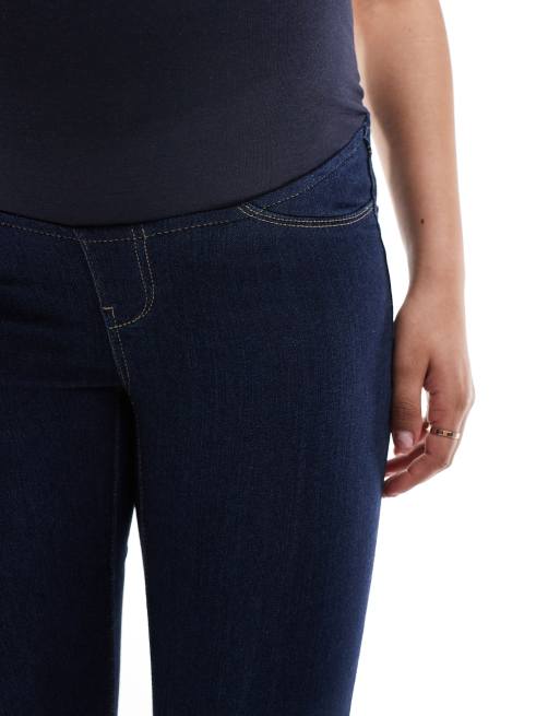 ONLY Maternity - Rain - Jegging in donkerblauw , 3 van 5