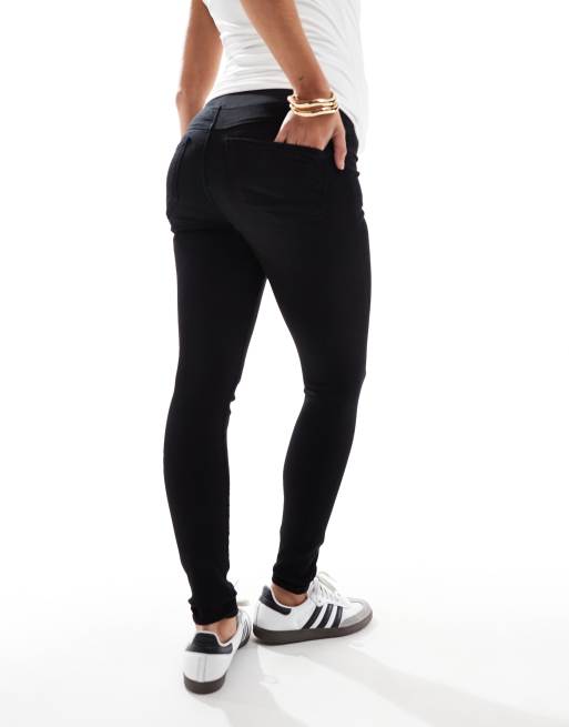 Asos black jeggings hotsell