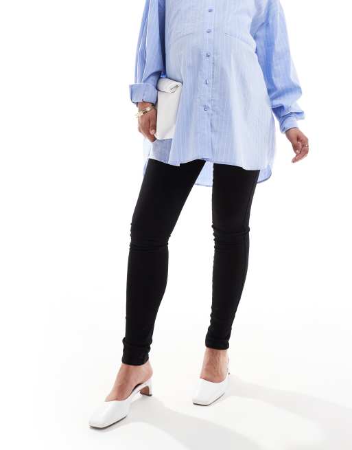 Only Maternity - Royal - Jean skinny - Noir , 2 de 5