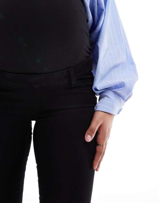 ONLY Maternity - Royal - Skinny-jeans i sort , 5 af 5