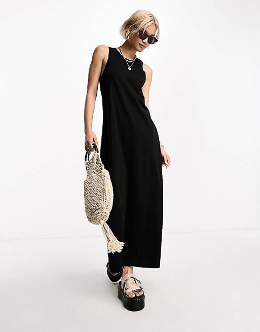 Only maxi dress in black | ASOS