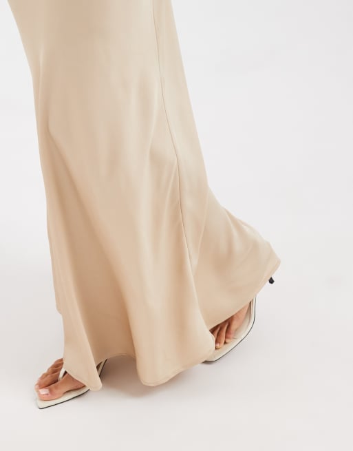ONLY maxi skirt in beige, 5 of 5