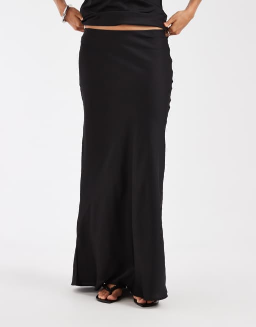 ONLY maxi skirt in black, 2 of 5