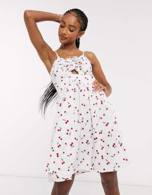 cut out skater dress