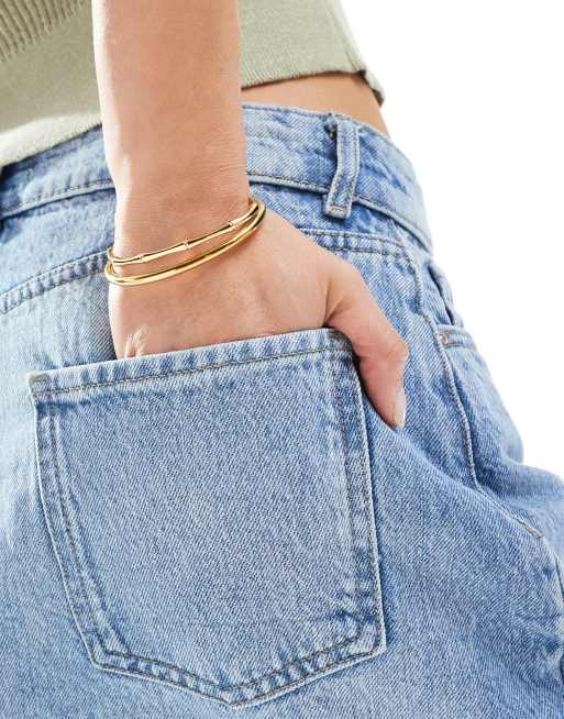 ONLY – Mini-Jeansrock in Hellblau , 3 von 5