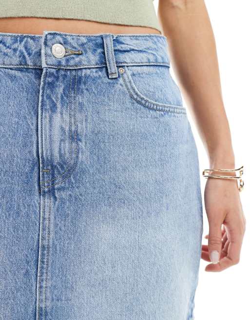 ONLY - Mini-jupe en jean - Bleu clair , 5 de 5