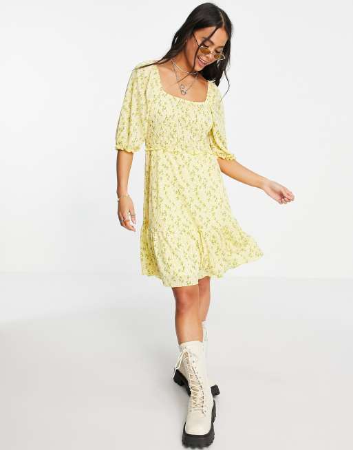 Only yellow store dress