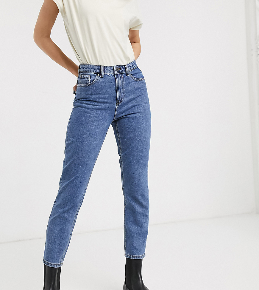 Only mom jean 90’s wash in mid blue