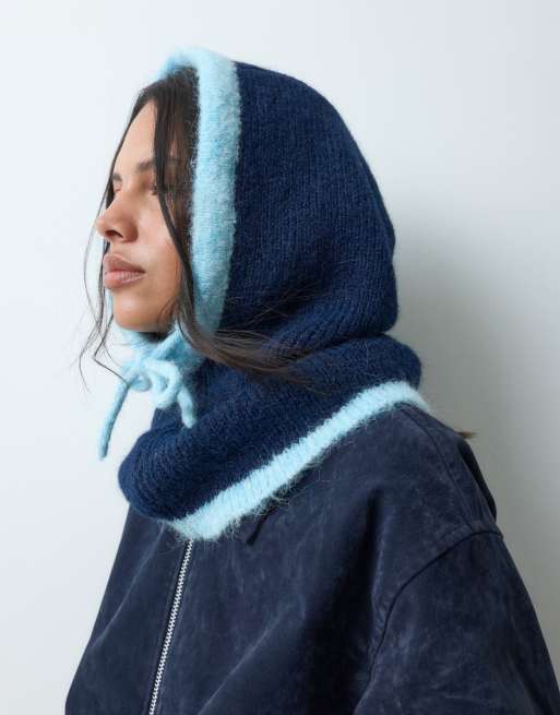 ONLY Mütze mit Kontrastnähten in Marineblau, 4 von 4