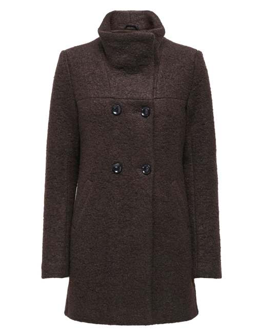 ONLY New Sophia boucle jacket in brown, 5 of 6