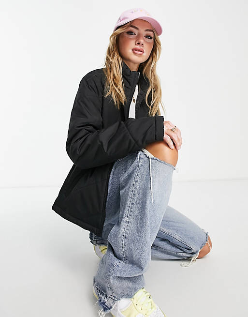 Only Nicole quilt jacket in black