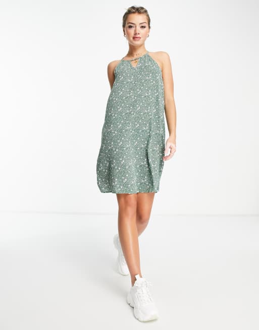 Only - Nova - Blomstret minikjole med print, 4 af 4