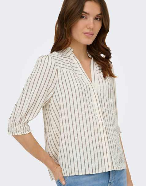 ONLY – Oberteil in Reiherweiß - view 1