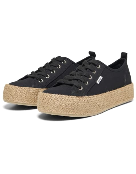 ONLY Onlida-1 sneaker in black - view 1