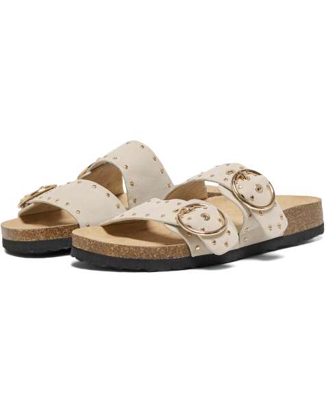 ONLY Onlmaxi-15 sandal in cream - view 1