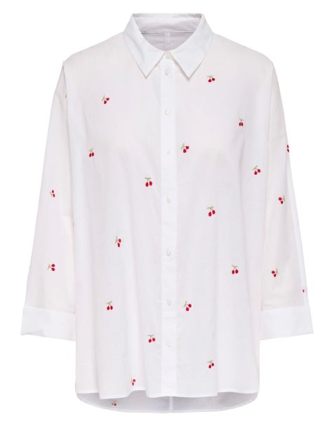 ONLY - Overhemd in helder wit 2 - view 1