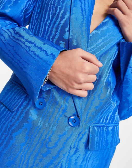 ONLY oversized blazer co-ord in bright blue , 2 of 4