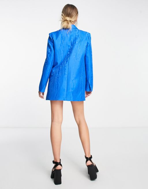 ONLY oversized blazer co-ord in bright blue , 3 of 4