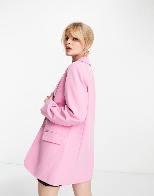 Asos pink clearance blazer