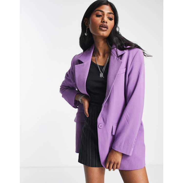 Purple blazer deals