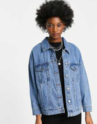 only blue denim jacket