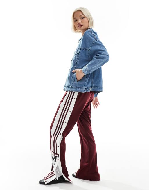 Only - Oversized mellemblå denimjakke , 3 af 4