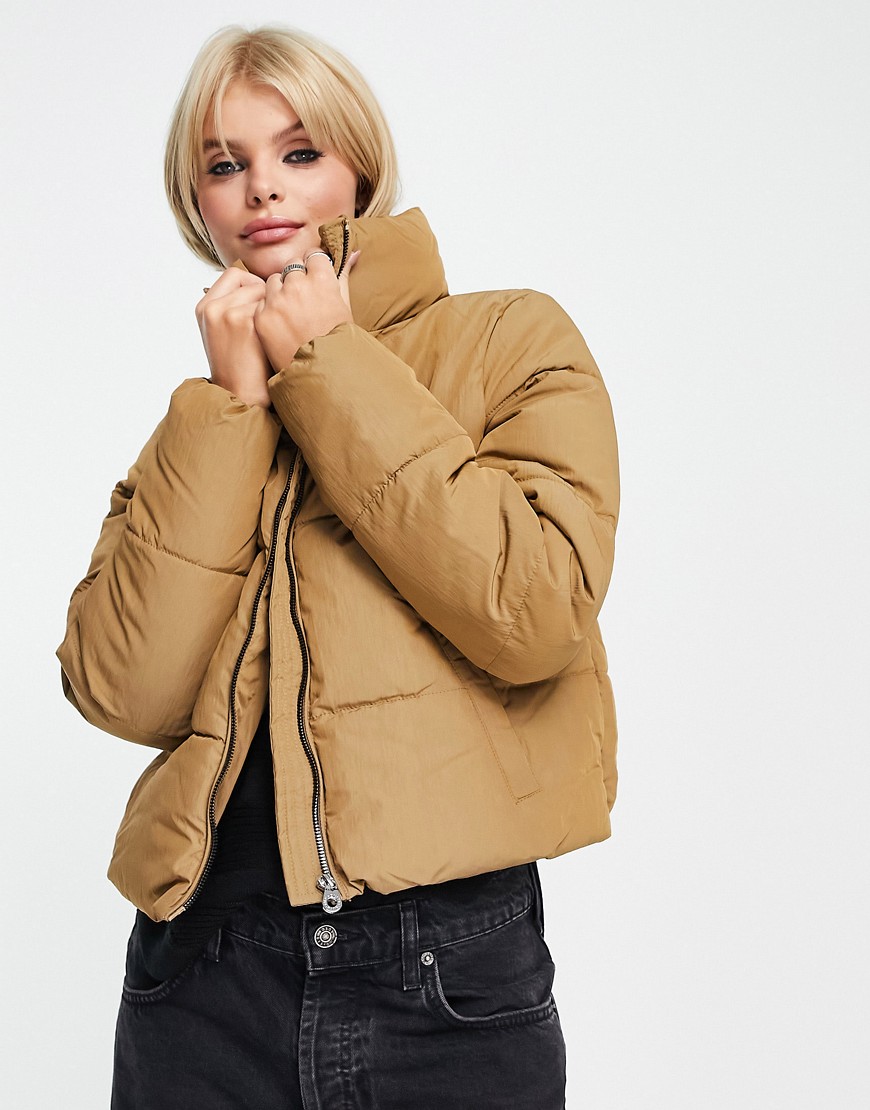 Only padded jacket in camel-Neutral