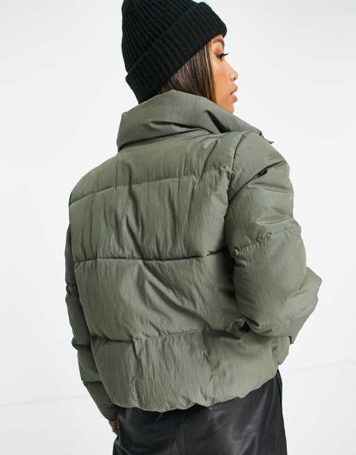 Short Pillow Puffer Wrap Coat - Ready to Wear