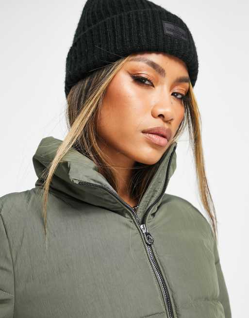 Only padded jacket in khaki green