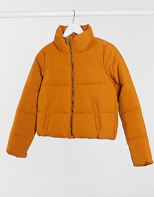 Only padded jacket in rust | ASOS
