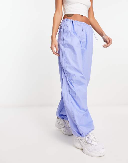 Only Pantalon bouffant resserr aux chevilles Bleu ASOS