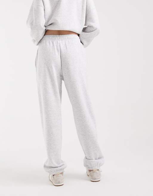 ONLY - Pantalon de jogging d'ensemble resserré aux chevilles - Gris clair, 4 de 5