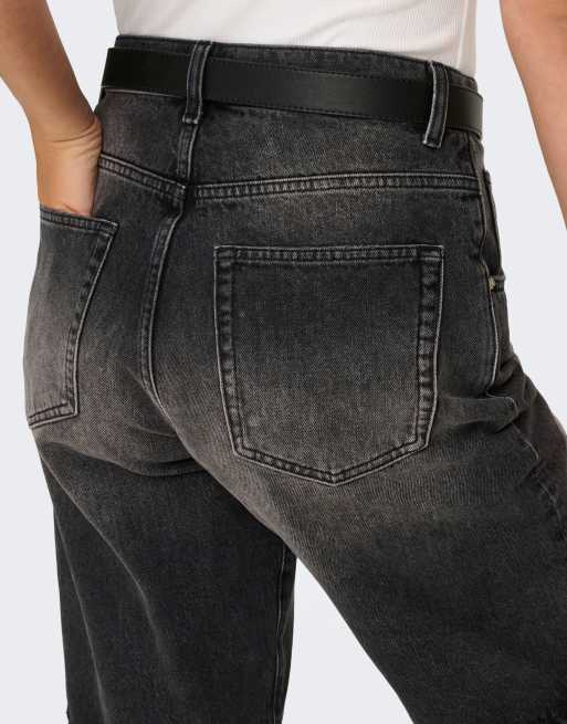 ONLY pantalones cortos vaqueros en negro lavado, 5 de 7