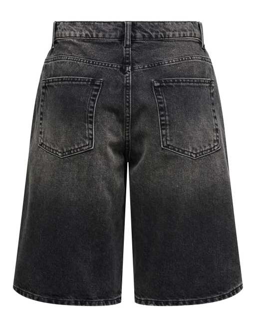 ONLY pantalones cortos vaqueros en negro lavado, 7 de 7