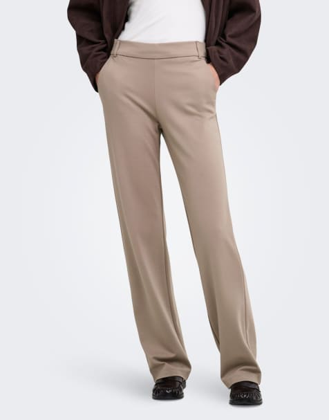 ONLY pantaloni sartoriali grigio tortora - view 1