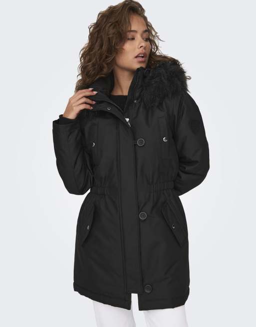 ONLY parka noire, 4 de 7