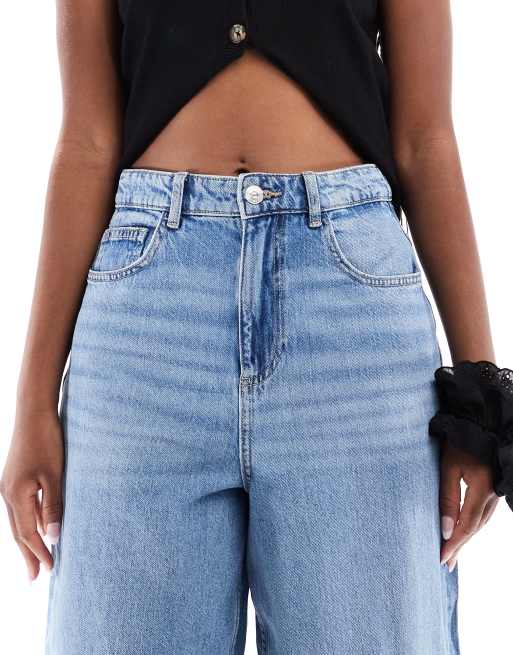 ONLY - Paulina - Jean baggy taille haute - Bleu clair, 4 de 5
