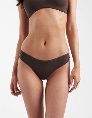 Only Peached Thong In Brown