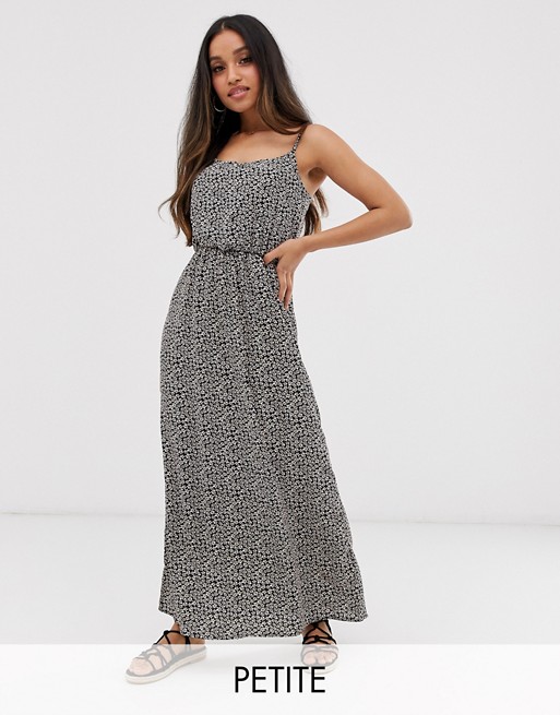 Only Petite floral maxi dress