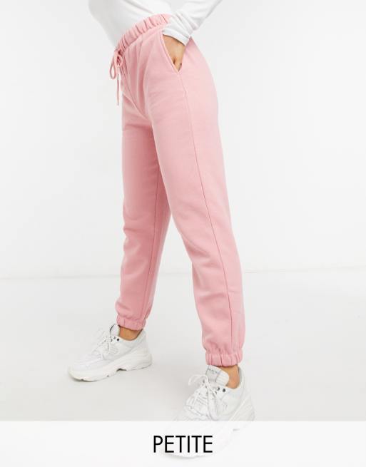 Petite hot sale pink joggers