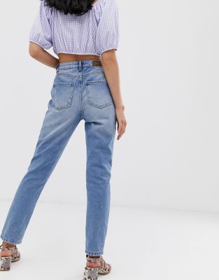 asos petite mom jeans