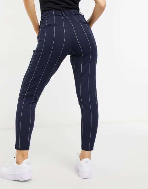 Pantalon only bleu marine sale