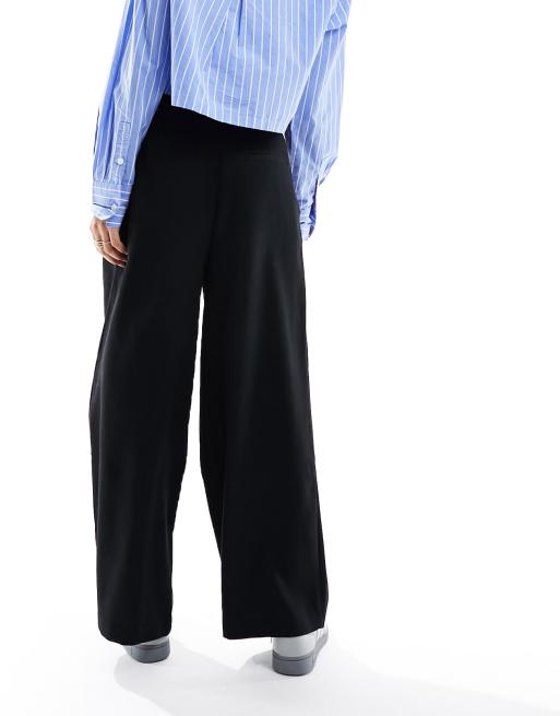Only Petite - Pantalon ajusté plissé à l'avant - Noir , 3 de 5