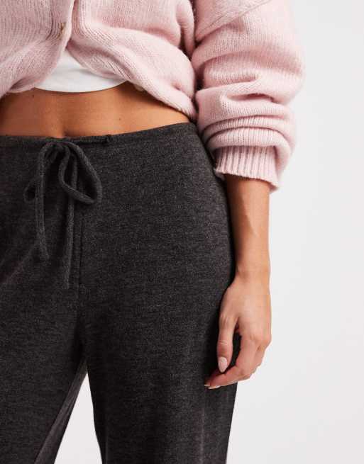 ONLY Petite - Pantalon en maille légère - Gris foncé, 3 de 5