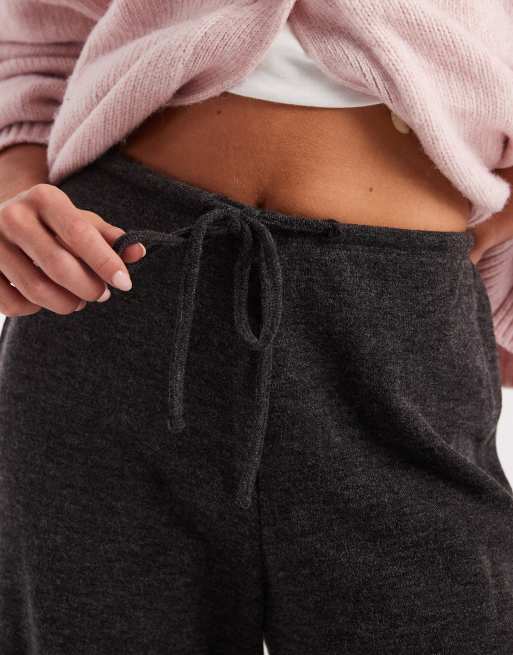 ONLY Petite - Pantalon en maille légère - Gris foncé, 5 de 5