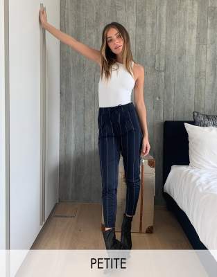 petite navy jeans