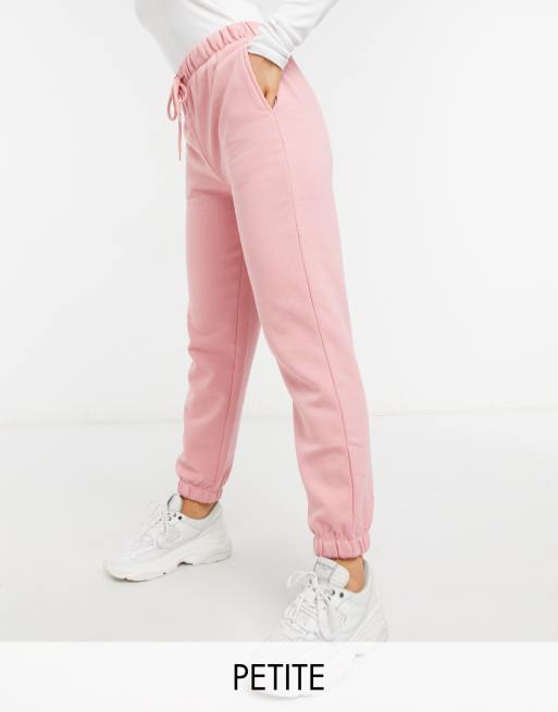 Only Petite sweatpants in pink