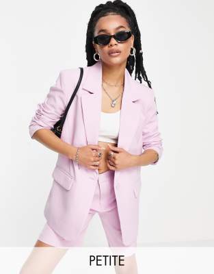pink petite suit